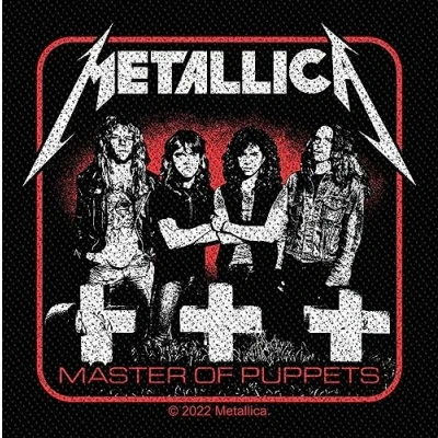 Image of Metallica Master of Puppets Woven Sew on Patch