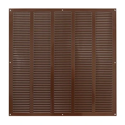Image of 500mm x Brown Metal Air Vent Grille