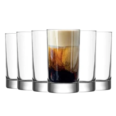 Image of LAV 12x Clear 150ml Ada Shot Glasses Small Vodka Tequila Jelly Cocktail Mini Dessert Party Drinking Glass Cups Set