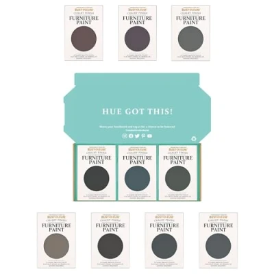 Image of Rust Oleum Furniture Paint in Chalky Finish Moody Darks Tester Box