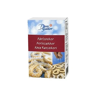 Image of Dansukker Parlsocker Coarse Pearl Sugar (500g) Pack of 2