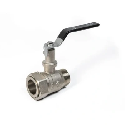 Image of Inta 1 Inch Female Swivel X Male Extended Lever Ball Valve