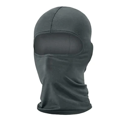 Image of WOWSTAR Balaclava Ski Mask, UV Protection for Men and Women, Skiing, Snowboarding, Motorcycle…, Dark Grey, One size