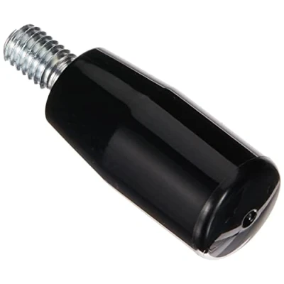 Image of HALDER 24530.0008 Cylinder Handles, Black, d1=14 mm / d2=M6 Stahl