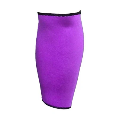 Image of LTG Neoprene Adjustable Compression Calf Support Sleeve Shin Splints Muscle Pain (Purple)