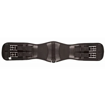 Image of Collegiate Memory Foam Dressage Girth, Black, 60cm/24&quot;