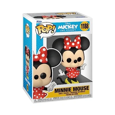 Image of Funko Pop! Disney: Classics Minnie Mouse Collectable Vinyl Figure Gift Idea Official Merchandise Toys for Kids &amp; Adults Movies Fans Model Collectors and Display