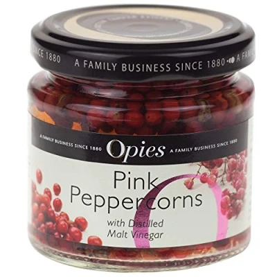 Image of Opies Pink Peppercorns with Distilled Malt Vinegar 105g