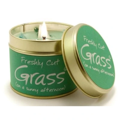 Image of Lily Flame Scented Candle in a Presentation Tin Freshly Cut Grass