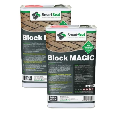 Image of Smartseal Block Magic Dark Grey 5 Liter Pack of 2