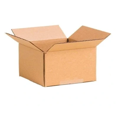 Image of 12x9x9&quot;&quot; 305 x 229 229mm AKAR Cardboard Mailing Box Shipping Parcel Postal Brown Boxes Small Single Wall House Moving Removal Strong Storage [Pack Of 20]