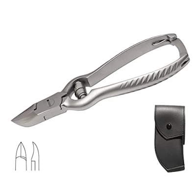 Image of Professional Nail Clippers, Nippers for all types of Hard Nails, Toe Cutter (MED 45)