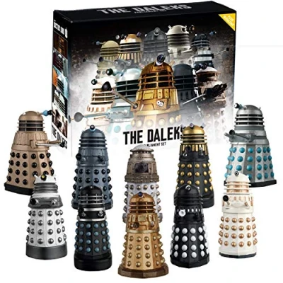 Image of Eaglemoss Collections Doctor Who Parliament Dalek Figurine Set (10 Set) Collection