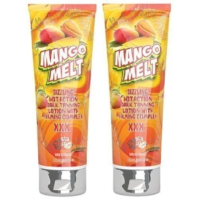 Image of 2 X FIESTA SUN MANGO MELT 236ML SUNBED LOTION TANNING CREAM by PBI