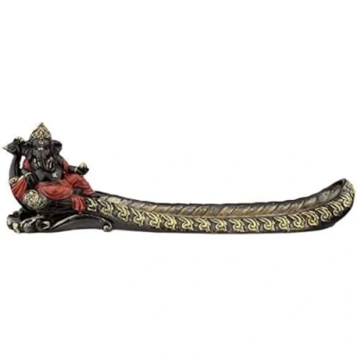 Image of Puckator Ganesh Ashcatcher Incense Stick Burner Zen Meditation Gifts Holders For Cones Sticks Spiritual Men And Women