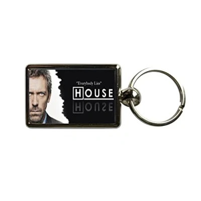 Image of Super Universe House MD Classic TV Series Metal Keyring 3 x 4.5 cm