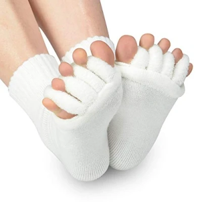 Image of Boolavard Comfy Toe Foot Alignment Socks