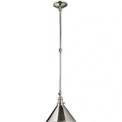 Image of Provence 1 Light Indoor Wall / Ceiling Polished Nickel, E27