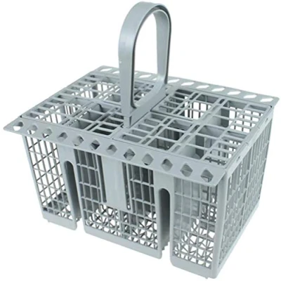 Image of Spares2go Cutlery Basket Cage, Handle &amp; Lid for Haier Dishwasher