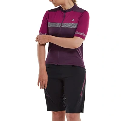Image of Altura Nightvision Womens Ss Jersey Purple 8