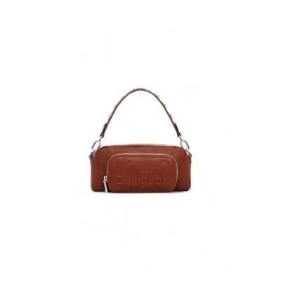 Image of Desigual Women&#039;s Accessories PU Across Body Bag, Brown, One Size