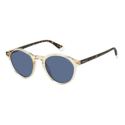 Image of Sunglasses Polaroid Pld 4153/s col. 40g/c3 Man Round Yellow