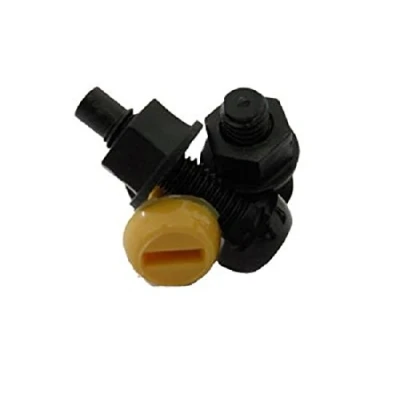 Image of 12x TECNIKS Pack of 100 Yellow No Plate Caps and Screws NP04