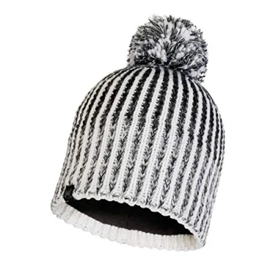 Image of Buff Knitted &amp; Polar Hat, Iver, Grey, One Size
