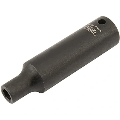 Image of Draper Expert HI TORQ� 6 Point Deep Impact Socket, 1/4&quot; Sq. Dr., 4mm