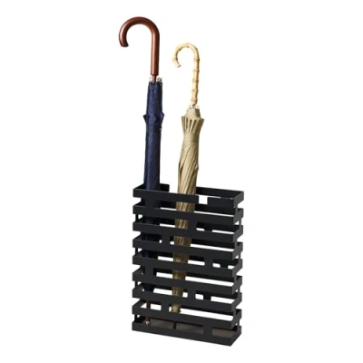 Image of Yamazaki BRICK UMBRELLA STAND WIDE BK, Black