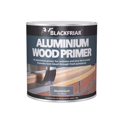 Image of Blackfriar BKFWPA250 Wood Primer, 250 ml, Aluminium