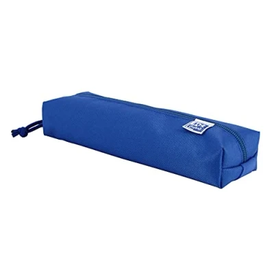 Image of Oxford, Rectangular Pencil Case Kangoo with Rubber 22cm Blue