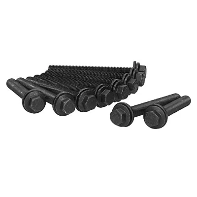 Image of 24573309x2, 24573310x8 Cylinder Head Bolt Kit AJUSA 81035400 Male Hex 2, 8