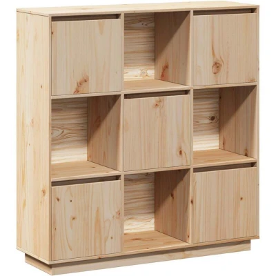 Image of vidaXL Highboard 110.5x35x117 cm Solid Wood Pine