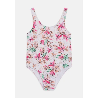 Image of Roxy Happy Tropical ONE Piece Swimsuit for kids, Size: 14y, Rose/white