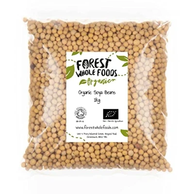 Image of Forest Whole Foods Organic Soya Beans (1kg)