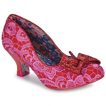 Image of Irregular Choice Womens Dazzle Pump, Red, 4 UK