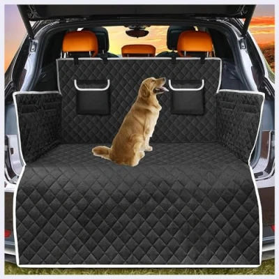 Image of Car boot Protector for Dogs, BMW X3 2018 2023 Nonslip Waterproof Liners Cover dog liner