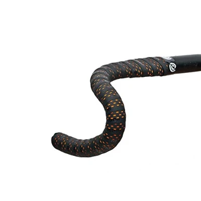 Image of Bike Ribbon Unisex Drops, Black (Black Y Orange), One Size