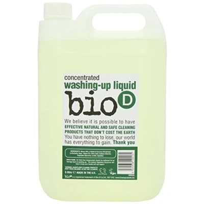 Image of Bio D Washing Up Liquid 5000ml X 2 (Pack of 2)
