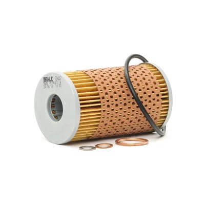 Image of 0009839005 Oil Filter MAHLE ORIGINAL OX 47D Insert MERCEDES BENZ: Pagode Convertible, T2/L Municipal Vehicle, W123 Saloon