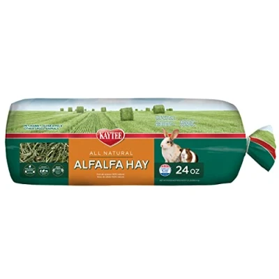 Image of Kaytee Natural Alfalfa Hay Mini Bales High Fibre Food, 680 g