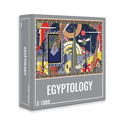 Image of Cloudberries Egyptology Puzzle, 1000 Piece Ancient Egypt Jigsaw Puzzle for Adults, Egyptian Gifts Pyramid Archaeology Puzzles, History Puzzles