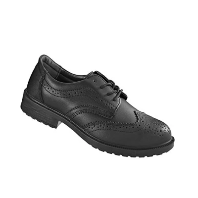 Image of Rock Fall ProMan TC500 Brooklyn Brogue Safety Shoe Size 8 Black