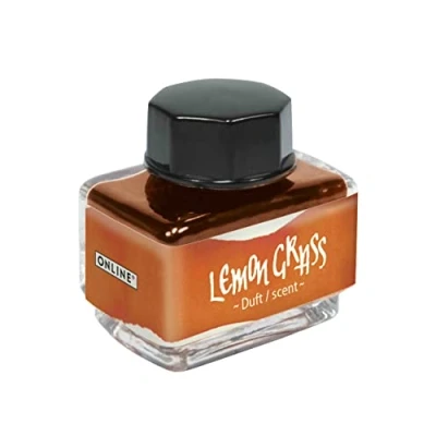 Image of ONLINE Ink of The Senses Orange, bottle 15 ml, Colourful Fountain for Calligraphy, Handlettering, Writing Ink, Converter, Waterbased