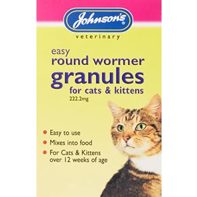 Image of Johnsons Cat &amp; Kitten Easy Wormer Granules VMD