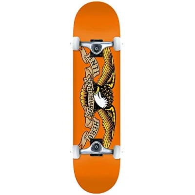 Image of Anti Hero Skateboards Complete Skateboard Classic Eagle MD 7.75 x 31.6, Orange