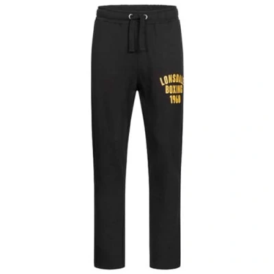 Image of Lonsdale Men&#039;s Methilhill Dress Pants, Black/Yellow, XXL