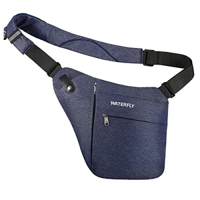 Image of Waterfly Sling Bag Shoulder Chest Lightweight Cross Body Bags for Men