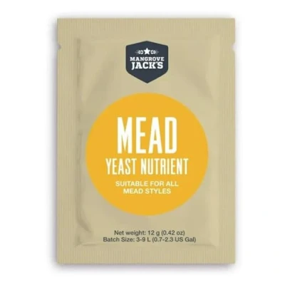 Image of Mangrove Jack&#039;s Mead Yeast Nutrient Sachet 12g for Meadmaking Homebrewing Honey Wine Making Homebrew